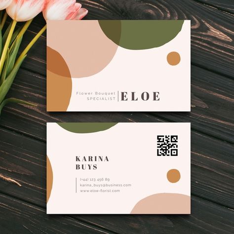 Name Card Design, Business Card Design Inspiration, Business Card Design Creative, 카드 디자인, Business Thank You Cards, Business Cards Creative, Visiting Cards, Color Free, Business Card Template