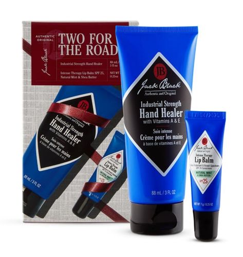 Jack Black | Superior Skin Care and Shaving Products For Men Rough Elbows, Two For The Road, Spf Face Moisturizer, Gifts Sets, Cracked Hands, Benzalkonium Chloride, Hair Cleanser, Lip Balm Set, Benzoic Acid