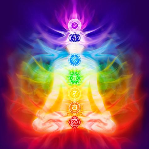 Chakras Aesthetic, Chakra Meditation Art, Mushroom Drawings, Qi Energy, Buda Wallpaper, Energy Chakras, Chakra Painting, Indian Tattoos, The Seven Chakras