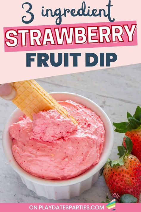 Strawberry Dip Recipe, Fruit Dips With Cream Cheese, Fruit And Cookie Dip, Fruit Dip With Jello Powder, Easter Fruit Dip, Strawberry Fruit Dip With Cream Cheese, Sweet Dips For Parties Cream Cheeses, Fresh Fruit Dip Recipe, How To Make Fruit Dip