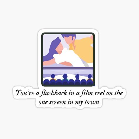 Town Girl Aesthetic, Down Town Girl Aesthetic, Lyrics Stickers, Down Town Girl, Folklore Lyrics, Taylor Swift Song Lyrics, Taylor Swift Folklore, Dark Academy, Down Town