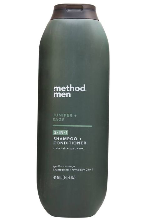 Method - 2-in-1 Men's Shampoo + Conditioner Juniper + Sage - 14 fl. oz. (414 mL) Get ready, Already! Want clean, condi Beard Products, Mens Shampoo, Scalp Care, Shampoo Conditioner, Hair Conditioner, Jojoba Oil, Shampoo And Conditioner, Aesthetic Clothes, Plant Based