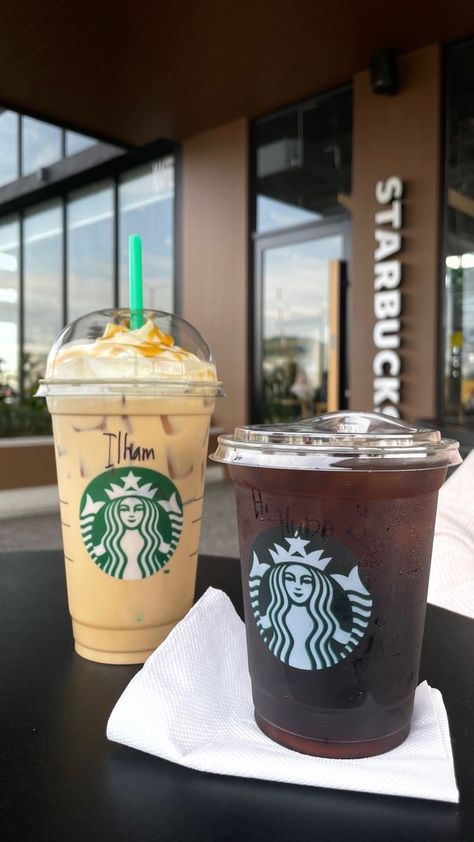 Starbs Drinks, Starbucks Usa, Iced Americano, Vegetarian Fast Food, Kids Menu, Food Inspo, Iced Drinks, Starbucks Coffee, Ideas Photo