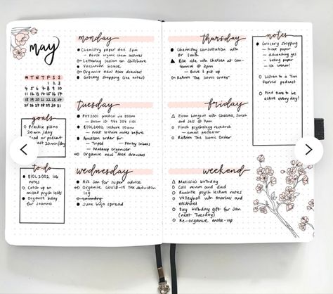 Daily Bullet Journal, Bullet Journal Work, Bullet Journal Minimalist, Journal Weekly Spread, Bullet Journal Weekly, Creating A Bullet Journal, Bullet Journal Paper, Bulletin Journal Ideas, Bullet Journal Weekly Spread