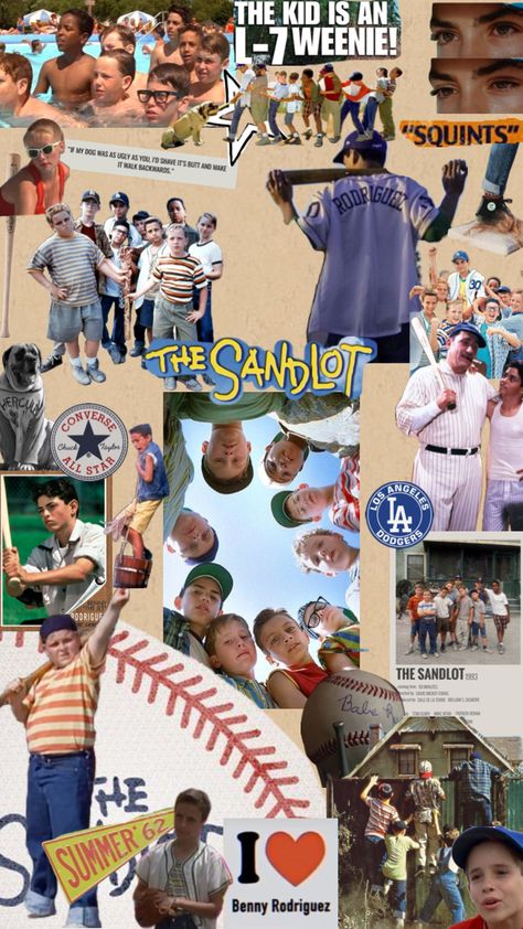 Sandlot Wallpaper, Yeah Yeah Sandlot, Benny From Sandlot, The Sandlot Kids, Sandlot Benny, Mike Vitar, Benny The Jet Rodriguez, Baseball Movies, Funny Sports Videos