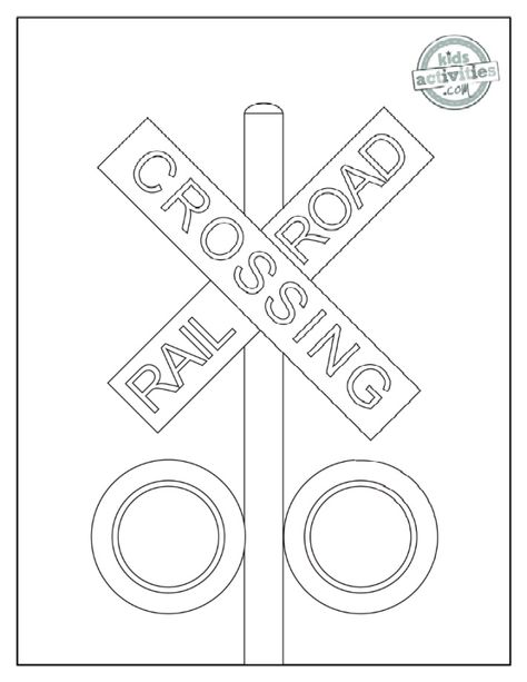 7 Free Printable Stop Sign & Traffic Signal and Signs Coloring Pages Environmental Signs, Printable Road Trip Games, Road Safety Signs, Yield Sign, Frozen Coloring Pages, Environmental Print, Railroad Crossing, Crossing Sign, Traffic Signal