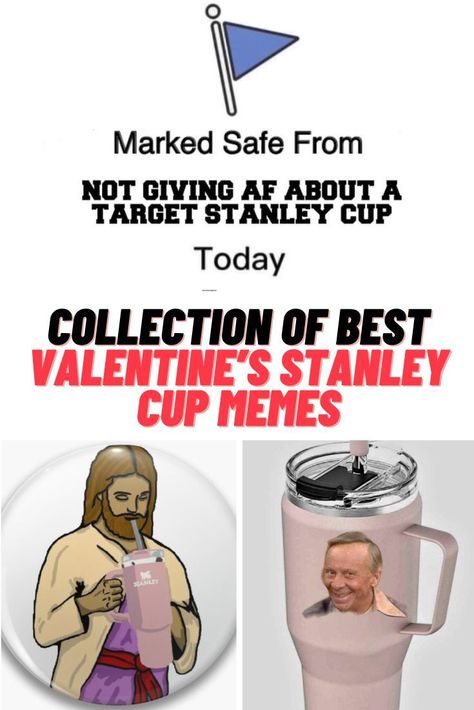 Funny Target Valentines Stanley Cup Memes #StanleyCup #memes #funny Stanley Cup Memes Funny, Target Valentines, Starbucks Valentines, Bad Memes, Funny Valentines, Waiting In Line, Funny Valentine, Stanley Cup, Super Funny