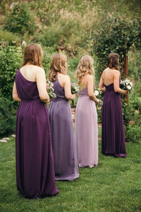 Purple Color Bridesmaid Dresses, Purple Braidsmaids Dresses, Purple Fall Bridesmaid Dresses, Moody Purple Bridesmaid Dresses, Multi Purple Bridesmaid Dresses, Different Purple Bridesmaid Dresses, Purple Shades Bridesmaid Dresses, Different Shades Of Purple Bridesmaids, Mismatched Bridesmaid Dresses Purple