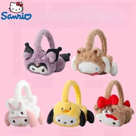 Just found this amazing item on AliExpress. Check it out! $14.58 | Sanrio My Melody Cinnamoroll Kuromi Hellokittys Kawaii Doll Plush Soft Ear Warmer Cute Winter Warm Earmuffs For Women Sanrio Earmuffs, Cute Earmuffs, Hello Kitty Gifts, My Melody Cinnamoroll, Cinnamoroll Kuromi, Melody Cinnamoroll, Sanrio My Melody, Kawaii Doll, Ear Warmer