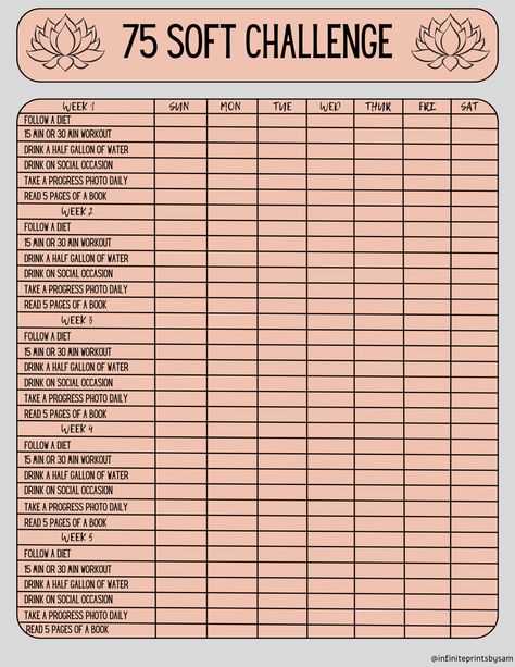 75 Soft Challenge Teacher, Soft75 Challenge, 31 Soft Challenge, Fun Diet Challenges, 65 Soft Challenge, 76 Soft Challenge, 75 Day Mom Challenge, 25 Soft Challenge, 75 Hardish Challenge