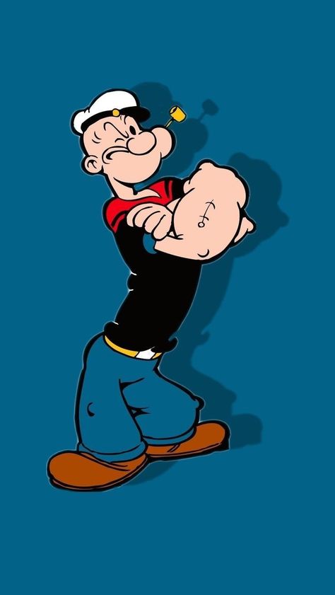 Funny Cartoon Photos, Disney Moana Art, Popeye Cartoon, Batman Comic Wallpaper, Popeye The Sailor Man, Cartoon Character Tattoos, Fairy Art Dolls, Print Design Art, Classic Cartoon Characters