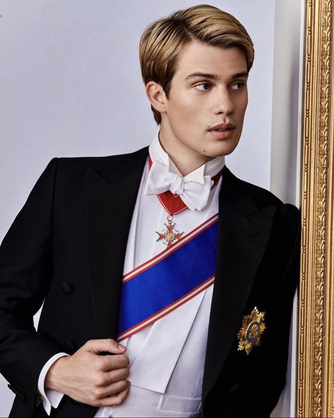 Royal Blue Wallpaper, I Miss My Boyfriend, A Royal Affair, Nicholas Galitzine, Prince Henry, Vintage Black Glamour, Blue Bloods, Celebrities Male, Red White Blue