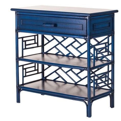 Chippendale Furniture, Plywood Shelves, Dining Buffet, Chinese Chippendale, Modern Style Homes, End Tables With Storage, Metal Drawers, Tropical Decor, Furniture Collections