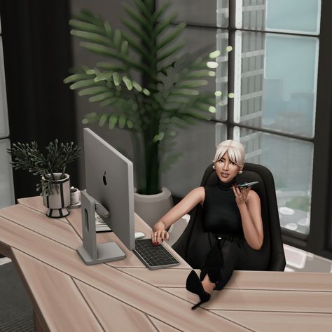 Sims 4 Screenshots, Sims 4 Cc Celebrity, Sims Office, San Myshuno, Sims 4 Family, Celebrity Aesthetic, Sims Ideas, Sims 4 Mm, Cartoon Girl