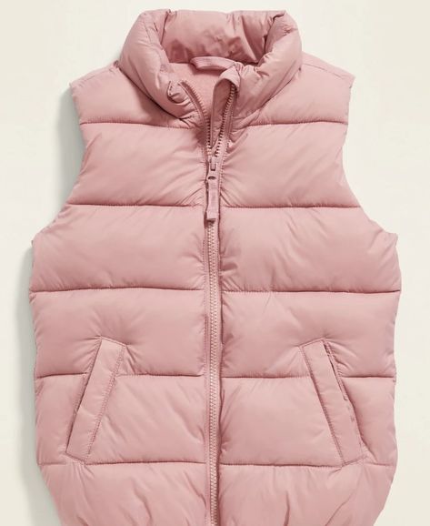 Vest For Girls, Girls Puffer Vest, Puffer Vests, Puff Vest, Sleeveless Puffer, Outfit Mujer, Kids Outfits Girls, Puffer Vest, Childrens Fashion