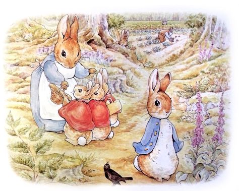 My Porch Prints: Freebie Friday - Peter Rabbit Images Peter Rabbit Illustration, Rabbit Images, Beatrix Potter Illustrations, Peter Rabbit Books, Beatrice Potter, Tale Of Peter Rabbit, Rabbit Family, Peter Rabbit Birthday, Peter Rabbit And Friends