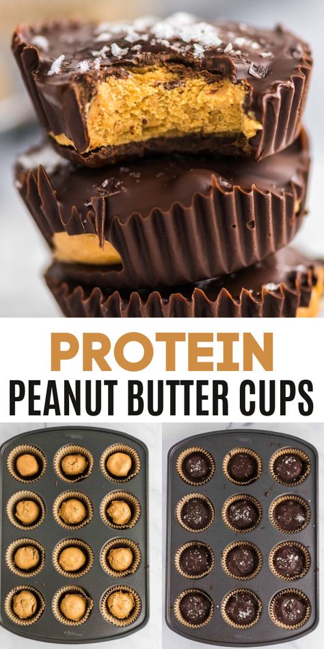 Protein Peanut Butter Cups, Ella Vegan, High Protein Peanut Butter, Protein Peanut Butter, Stovetop Chicken, Peanut Butter Cups Recipe, Protein Baking, High Protein Desserts, Healthy Protein Snacks