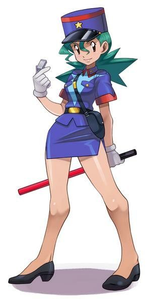 Officer Jenny Officer Jenny, Pokemon Human Characters, Pokemon Sketch, Nintendo Fan Art, Pokemon Waifu, Original Pokemon, Pokemon Collection, Beauty Illustration