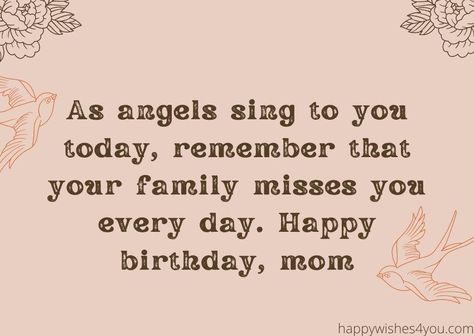 First Heavenly Birthday Quotes Mom, Birthday Wishes To Mom In Heaven, Happy Birthday In Heaven Mom Quotes, First Birthday In Heaven Mom, Mom Heavenly Birthday, Happy Birthday To My Mom In Heaven, Heavenly Birthday Quotes Mom, Happy Heavenly Birthday Mom From Daughter, Heavenly Birthday Grandma