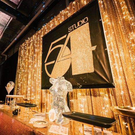 Reminiscing on one of our favourite parties we've thrown: Studio 54 ✨🕺 There's nothing we love more than transforming empty spaces into unforgettable party experience, and this one was no exception! #studio54 #partythemes #melbourneevents #eventplanners #eventdecorators Studio 53 Party, Studio 54 Party Decor, Studio 54 Party Outfits, Studio 54 Aesthetic, Studio 54 Party Theme, 70s Party Outfit, Hipster Party, Disco Theme Party, Studio 54 Party