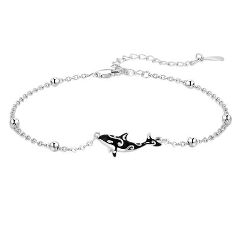 PRICES MAY VARY. 【Unique Design】The whale beaded charm bracelet is mystery and elegant. It is like a whale flying freely in the sea, and there are many beautiful stories to tell us. The orca bracelet is to add your mysterious charm. 【Perfect Size】whale bracelet chain length: 7''+2'', you can adjustable it as your need. Smooth edges won’t hurt your skin.These cute bracelets are suitable for teen girls and adult women. 【High Quality Material】The ocean killer whale bracelet is made of hypoallergenic 925 sterling silver. Partly using enamel technology. it won’t change color or get dark, resistant, nickel-free, lead free, cadmium-free and don’t contain any allergic element. 【Ideal Gift】killer whale jewelry bracelet is designed for Orca lover. The sterling silver whale bracelet with the gift box Orca Bracelet, Whale Bracelet, Whale Jewelry, Beaded Charm Bracelet, Daisy Jewelry, Killer Whale, Bracelet Chain, Smooth Edges, Broken Chain