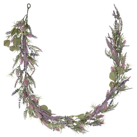 6ft. Mixed Lavender Garland by Ashland® | Garlands | Michaels Lavender Garland, Michael Store, Spring Vibes, Green And Purple, Photo Gifts, Lavender, Apartment, Purple, Floral