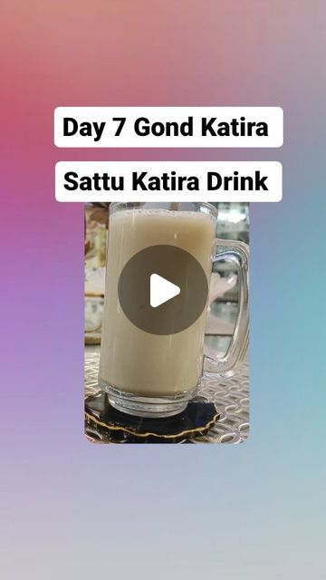 Sattu Drink Recipe, Gond Katira Benefits, Gond Katira Drink, Goa Calling, North Goa Itinerary, Gond Tribe Culture, Summer Beverages, Drinks Healthy, Summer Series