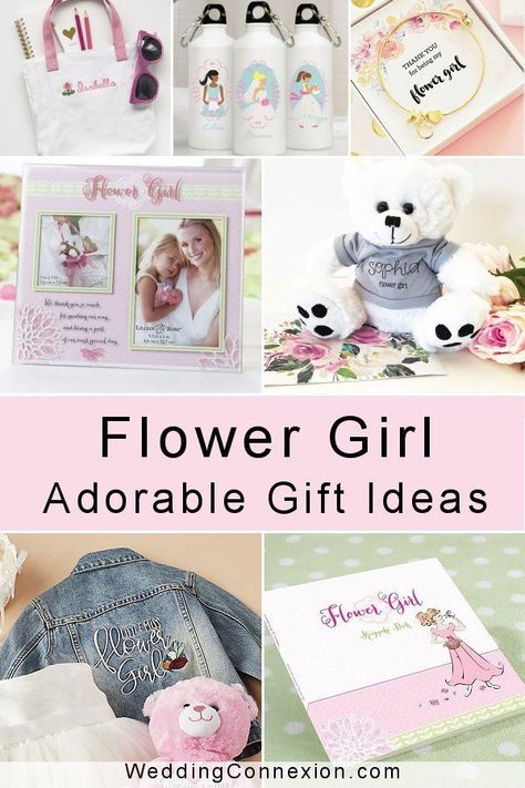 Flower Girl Gift Ideas, Lovely Gift Ideas, Girl Gift Ideas, Elegant Wedding Ideas, Her Personality, Happy Wedding Day, Wedding Planning Guide, Flower Girl Gifts, Etsy Wedding