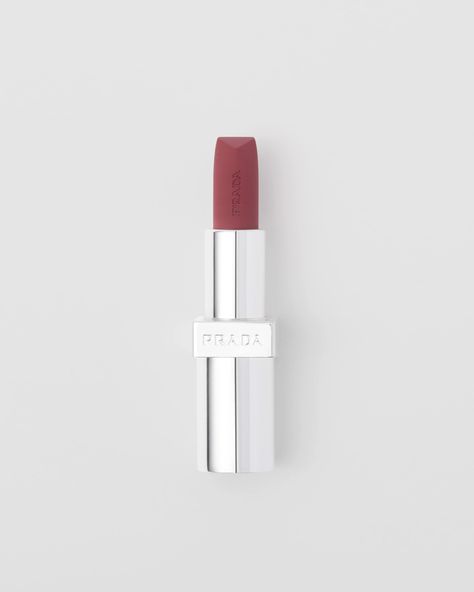 B105 - Tonka Prada Monochrome Soft Matte Lipstick - B105 - Tonka | PRADA Prada Lip Balm, Prada Lipstick, Prada Beauty, Coffee Line, Porcelain Candle, Natural Blush, Beauty Lipstick, Tableware Collection, Womens Fragrances