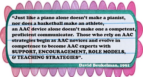 Becoming a Proficient AAC Communicator Slp Materials, Augmentative Communication, Preschool Speech Therapy, Language Delay, Preschool Speech, Adapted Books, Assistive Technology, Speech Language Pathology, Learning Ideas