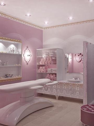 Spa Room Ideas, Salon Interior Design Ideas, Facial Room, Beauty Salon Interior Design, Esthetician Room Decor, Esthetics Room, Spa Room Decor, Hair Salon Interior, Salon Suites Decor