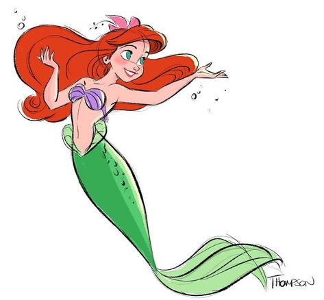 Everyone welcome @disneylittlemermaid to Instagram! Finally the official site for all things Ariel! #littlemermaid30th #disney… Steve Thompson Disney, Steve Thompson, Cartoons Disney, Kids Cartoons, Cute Disney Drawings, Mermaid Drawings, Disney Princess Ariel, Princess Drawings, Disney Songs