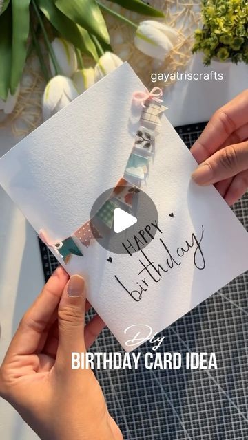 Easy Birthday Cards For Boyfriend, Funny Diy Birthday Cards, Birthday Card Inspo, Paper Recycle, Gift Containers, Simple Birthday Cards, Birthday Cards For Boyfriend, Cards For Boyfriend, Gift Inspo