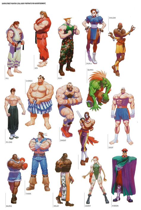 VideoGameArt&Tidbits (@VGArtAndTidbits) on Twitter Street Fighter 1, Fighter Character, Snk King Of Fighters, Circus Characters, Street Fighter Characters, Street Fighter 2, Capcom Art, Street Fighter Art, Character Types