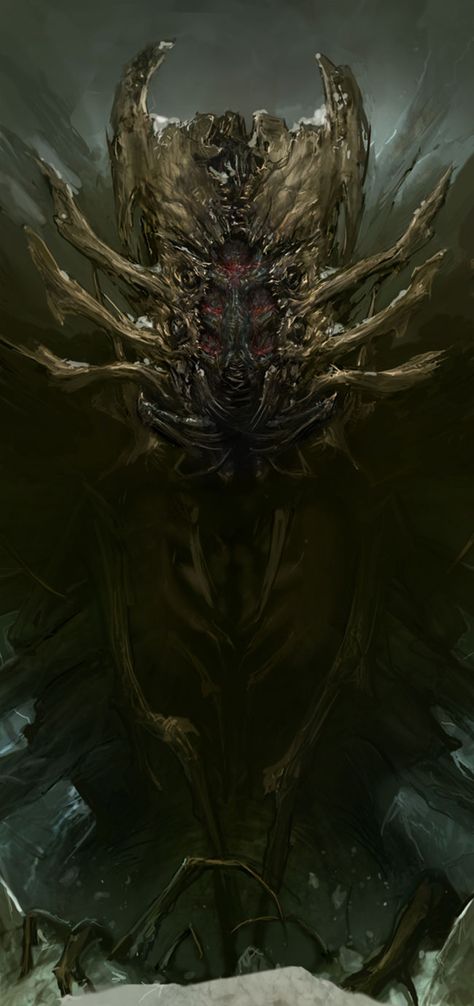 Dead Space 3 - Hive Mind Head Crazy Pics, Alien Artwork, Horror Artwork, Evil Dead, Dead Space, Cosmic Horror, Slenderman, Monster Concept Art, Hive Mind