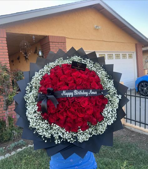 Today’s 75ct bouquet w/ baby breath rim✨ . . . #ramos #rosebouquets #ramobuchon #birthdaybouquet #roses #bouquets #fyp #fypage #fypシ #trending #smallbusiness #smallbusinessowner #ie #riverside #morenovalley #sanbernardino #perris #nuevo Anniversary Bouquet, Birthday Bouquet, Moreno Valley, Baby Breath, Bouquets, Happy Birthday, Roses, Birthday