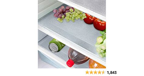 Amazon.com - 16 Pcs Refrigerator Liners Mats Washable, Refrigerator Mats Liner Waterproof Oilproof, Shinywear Fridge Liners for Shelves, Cover Pads for Freezer Glass Shelf Cupboard Cabinet Drawer (16 Clear) - Shelves Cover, Fridge Liners, Fridge Mats, Refrigerator Liners, White Refrigerator, Drawer Mat, Clean Refrigerator, Shelf Cover, Fridge Shelves