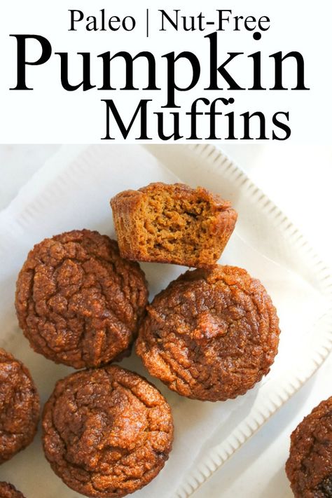 Pumpkin Muffins | Paleo, Nut Free Recipe – Just Jessie B Paleo Pumpkin Dessert, Pumpkin Bread Muffins, Paleo Muffin Recipes, Paleo Pumpkin Muffins, Paleo Pumpkin Bread, Mat Inspiration, Muffins Paleo, Pumpkin Muffin Recipes, Paleo Dishes