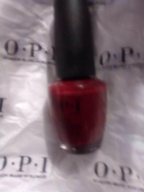 OPI Ginger's Revenge bold red lacquer. Nail Envy, Red Lacquer, Revenge, Decorative Painting, Ginger, Nails, Red