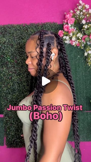 Jumbo Boho Twists, Jumbo Passion Twists, Jumbo Twist Braids, Jumbo Boho Braids, Jumbo Twists, Boho Twists, Store Hacks, Boho Braids, Twist Braids