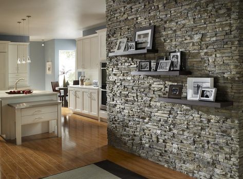 33 Best Interior Stone Wall Ideas and Designs for 2019 Indoor Stone Wall, Stacked Stone Walls, Stone Walls Interior, Walls Ideas, Stone Accent Walls, Stone Wall Design, Decorating Walls, Wall Decorating, Stone Interior