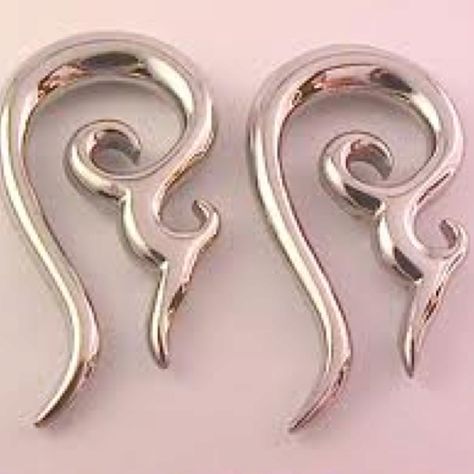 Stretching Ears, 00 Gauges, Ear Gauges Plugs, Fake Gauges, Cool Piercings, Polymer Clay Jewelry Tutorials, Ear Tunnels, Tunnels And Plugs, Gauged Earrings