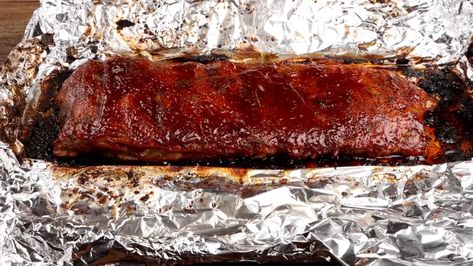 The Best Oven Baked St. Louis Style Ribs St Louis Ribs In Oven, Saint Louis Ribs, St Louis Ribs, St Louis Style Ribs, Ribs In Oven, Best Oven, Favorite Side Dish, Barbecue Sauce, Oven Baked