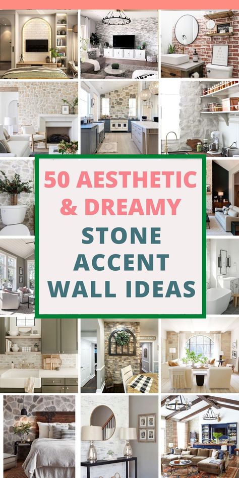 Unveil the beauty of stone accent walls in contemporary home design. Explore how to incorporate white stone accents into your kitchen, entryway, or basement for a modern, sleek look. From natural stacked stones to DIY faux options, we've got you covered. Elevate your interior with the allure of a stone accent wall! Stone Entryway Interior Wall, Accent Tile Wall Living Room, Indoor Rock Wall Decor, Faux Stone Wall Interior Kitchen, Diy Rock Wall Interior, Faux Rock Wall Interior, Stone Accent Walls In Living Room, Stacked Stone Accent Wall, Faux Stone Accent Wall