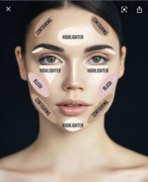 Fashion Show Makeup, Contouring Makeup, Ideas De Maquillaje Natural, Show Makeup, Makeup Tutorial Foundation, Natural Everyday Makeup, Make Up Tutorials, Makeup Tip, Natural Makeup Tutorial