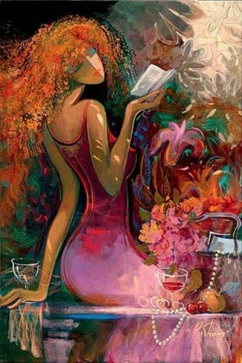 Irene Sheri, Shadow Art, Artist Paint, Abstract Artists, Figure Painting, Painting Tutorial, Beautiful Paintings, All Art, Female Art