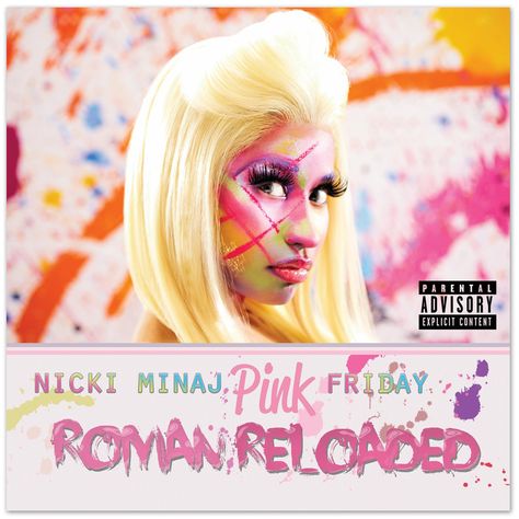 Nicki Minaj Album Cover, Pink Friday Roman Reloaded, Roman Reloaded, Pink Friday Nicki Minaj, Nicki Minaj Album, Spotify Codes, Cash Money Records, Nicki Minaj Pink Friday, Young Jeezy