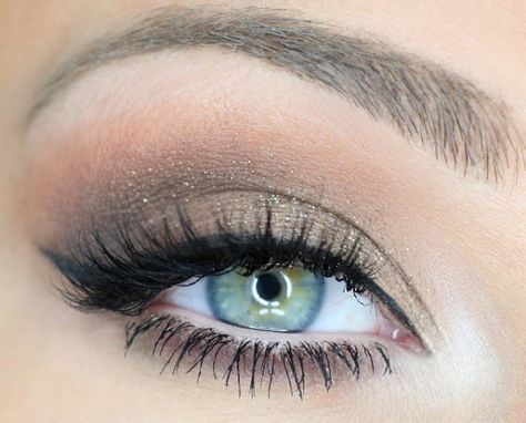 Wedding Hairstyles And Makeup, Braut Make-up, Makijaż Smokey Eye, Makeup Guide, Makeup Tricks, Makeup For Green Eyes, Blue Eye Makeup, Maquillaje Natural, Smokey Eye Makeup