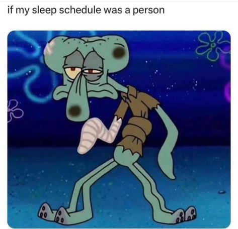 Squidward Meme, Spongebob Quotes, Spongebob Pics, Squidward Tentacles, Spongebob Memes, Night Owl, Morning Sun, Vintage Cartoon, Cartoon Pics