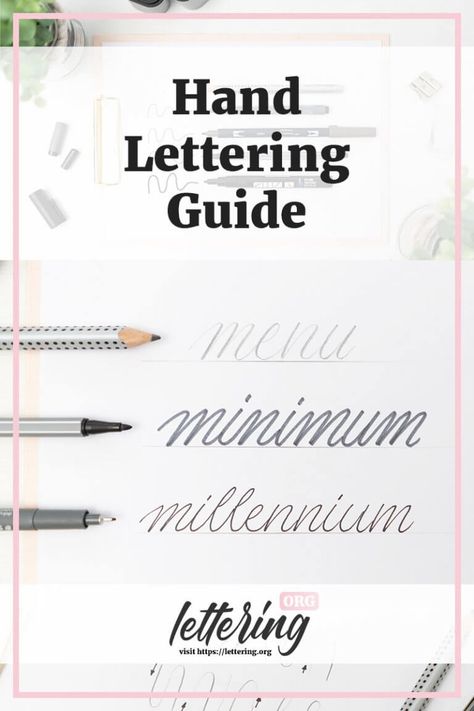 Hand lettering - Master handwritten fonts step by step (tutorial) ✍️ Lettering Tutorial Step By Step, Handwritten Fonts Free, Lettering Step By Step, Handwritten Fonts Alphabet, Learn Lettering, Brush Fonts Free, Letters Calligraphy, Hand Lettering For Beginners, Fancy Writing